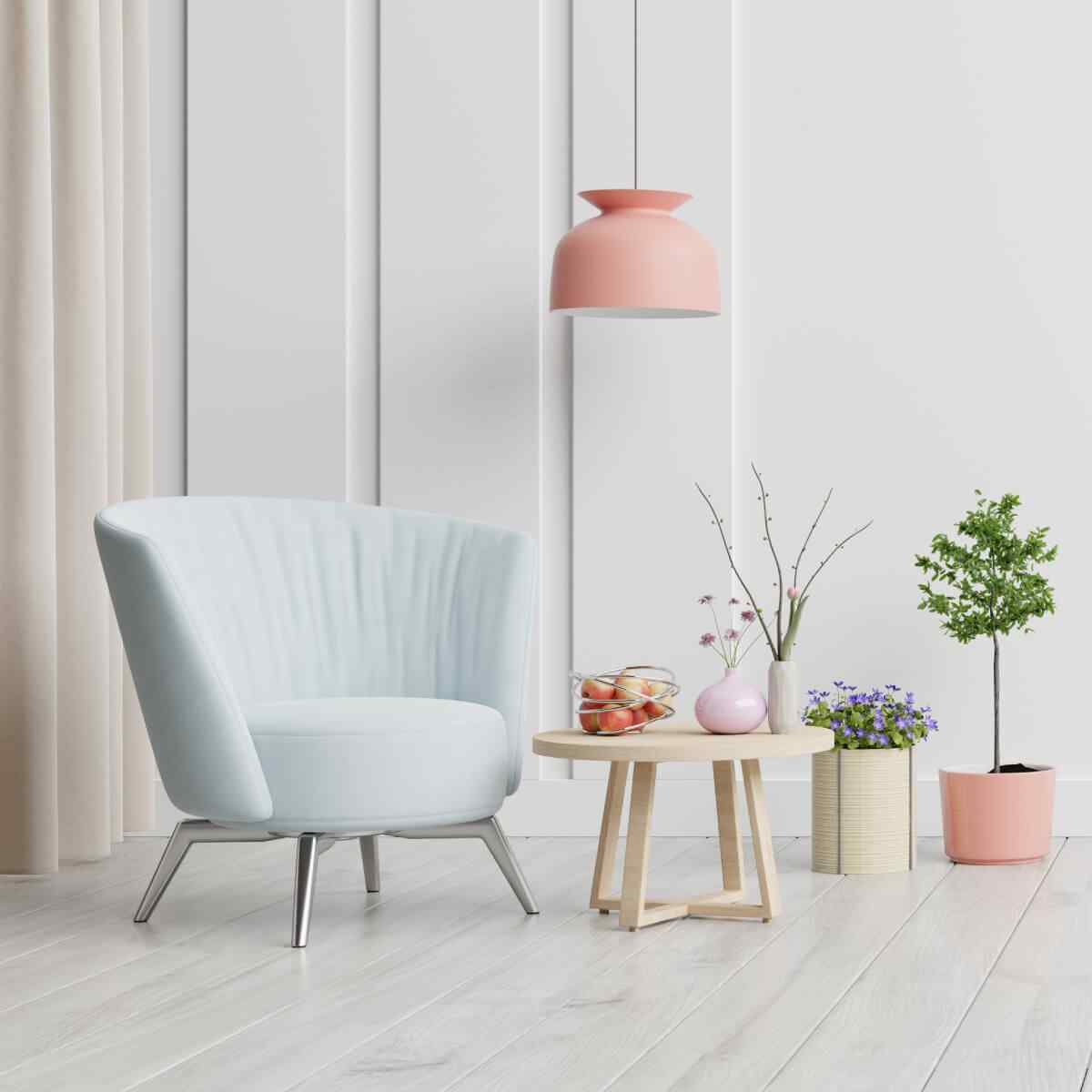 Modern Blue Chair