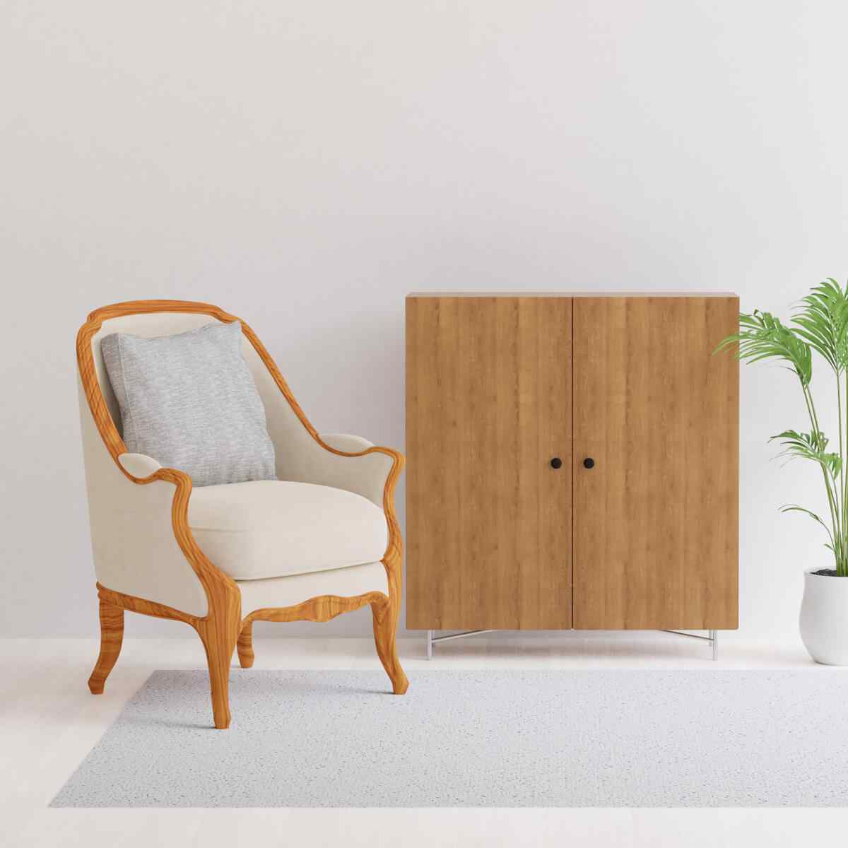 Wooden Armchair